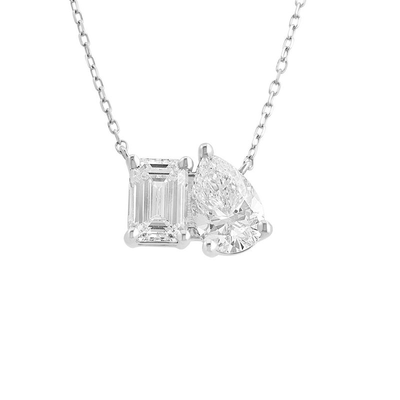Effy Fine Jewelry 14k 3.92 Ct. Tw. Lab-Grown Diamond Necklace